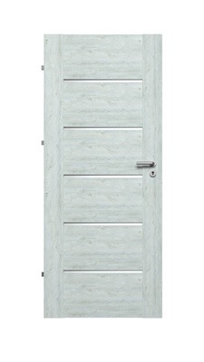 Siseukseleht Domoletti Atlanta, vasakpoolne, norra tamm, 203.5 x 64.4 x 4 cm