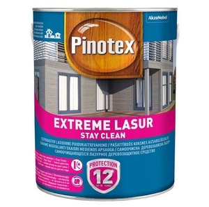 Puidukaitsevahend Pinotex Extreme Lasur, kivihall, 3 l