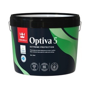 Akrüülvärv Tikkurila Optiva 5, valge, 2.7 l
