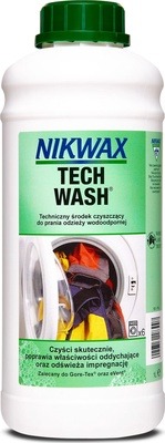 Vedel pesuvahend Nikwax Tech Wash Garment Cleaner, 1 l