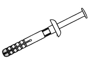Tüübel Elematic, universaalsed, 6x35 mm, 100 tk
