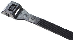 Kinnitusrihm Elematic, polüamiid, hall, 200 mm x 8.8 mm