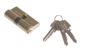 Lukusilinder Tesa Assa Abloy 30x30mm, euroopa (din) standart, 60 mm, messing