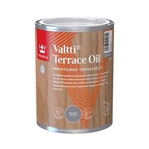 Puiduõli Tikkurila Valtti Terrace Oil, hall, 0.9 l