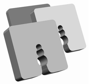 Kinnitusdetail DW-5, 50 mm x 50 mm x 5 mm, 50 tk