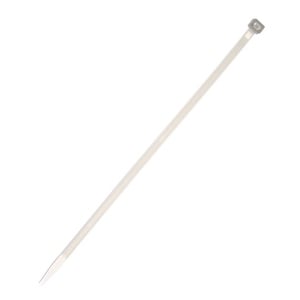 Kinnitusrihm Elematic, polüamiid, valge, 300 mm x 7.5 mm