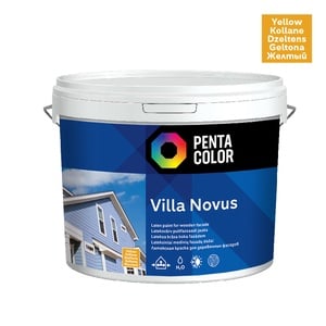 Fassaadivärv Pentacolor Villa Novus, kollane, 5 l