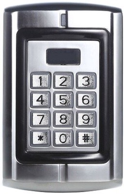 Lukk HiSmart Access Control With Keypad & Card Reader TV990405, hõbe