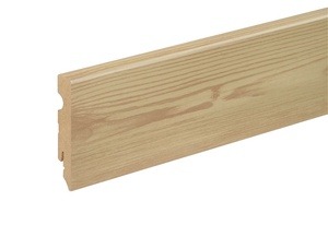 Põrandaliist Neuhofer Holz 548469/FU084L, 2400 mm x 80 mm x 15 mm, kuuse
