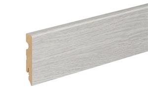 Põrandaliist 549987 FU084L, 2400 mm x 80 mm x 15 mm