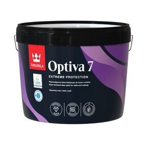 Akrüülvärv Tikkurila Optiva 7, valge, 9 l
