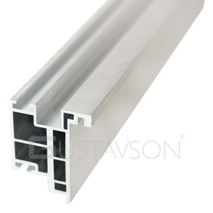 Ukseleng, 219 cm x 15 cm x 1 cm, parempoolne, alumiinium