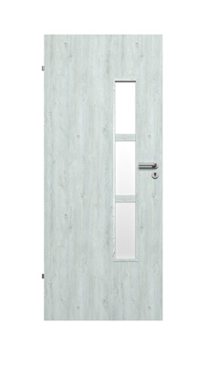 Siseukseleht Domoletti Merida, vasakpoolne, norra tamm, 203.5 x 74.4 x 4 cm