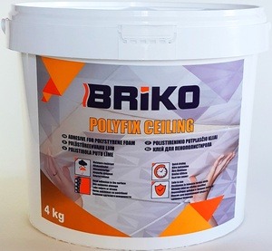 Liim laekatted Briko Polyfix Ceiling, 4 kg