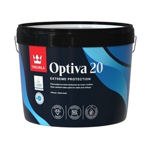 Akrüülvärv Tikkurila Optiva 20, valge, 9 l