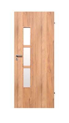 Siseukseleht Domoletti Merida, parempoolne, belgia tamm, 203.5 x 84.4 x 4 cm