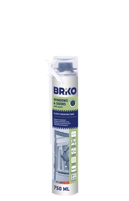 Vaht Briko Windows&Doors Elastic, 750 ml