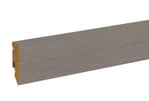 Põrandaliist 544361 FU062L FOEI754, 2400 mm x 58 mm x 15 mm, hall