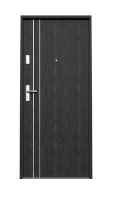Uks siseruumid Classic, parempoolne, antratsiit, 206 x 100 x 5 cm