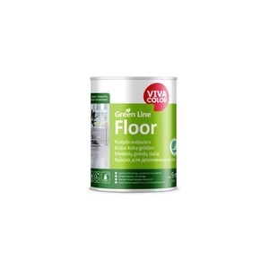 Värv Vivacolor Green Line Floor, valge, 0.9 l