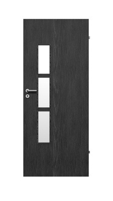 Siseukseleht Domoletti Merida, parempoolne, antratsiittamm, 203.5 x 64.4 x 4 cm