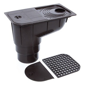 Vihmaveerenni lehter Scala 75-110/110, polüvinüülkloriid (pvc), pruun