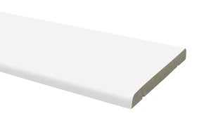 Uksepiire, 2.2 cm x 7 cm x 0.8 cm, valge