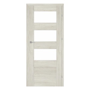 Siseukseleht Classen Alvaro M3, parempoolne, hall tamm, 203.5 x 84.4 x 4 cm