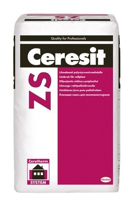 Liim soojendussüsteemide Ceresit ZS, 25 kg