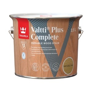 Puidukaitsevahend Tikkurila Valtti Plus Complete, mänd, 2.5 l