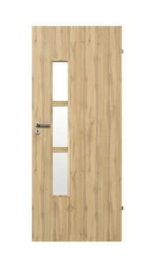 Siseukseleht Domoletti Merida, parempoolne, wotan tamm, 203.5 x 64.4 x 4 cm