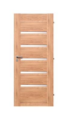 Siseukseleht Domoletti Enzo, parempoolne, belgia tamm, 203.5 x 74.4 x 4 cm