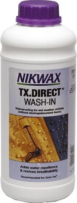 Immutusaine Nikwax TX Direct Wash-In cleaner for Garments 2537, 1 l