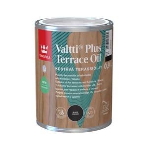 Puiduõli Tikkurila Valtti Plus Terrace Oil, must, 0.9 l