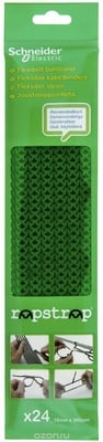 Kinnitusrihm Schneider Electric, plastmass, roheline, 300 mm x 10 mm