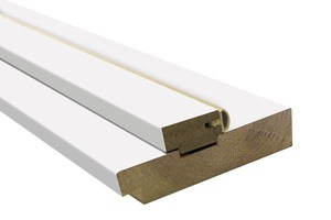 Ukseleng, 202.4 cm x 8 cm x 3.3 cm, valge
