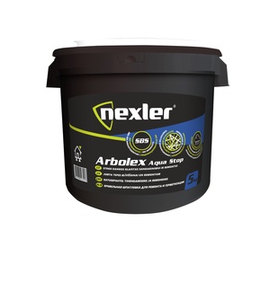 Bituumenmastiks Nexler Arbolex Aqua Stop, 5 kg, must