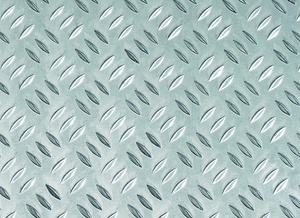 Plaat Arcansas, 500 x 400 x 1.5 mm, S235, alumiinium