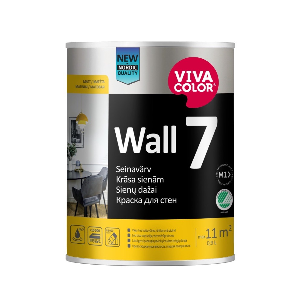 SEINAVÄRV WALL 7 A 0,9L