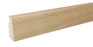 Põrandaliist 534490, 2500 mm x 58 mm x 20 mm, tamm