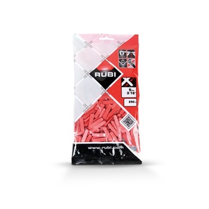 Tüübel Rubi, 250 tk, 0.5 cm
