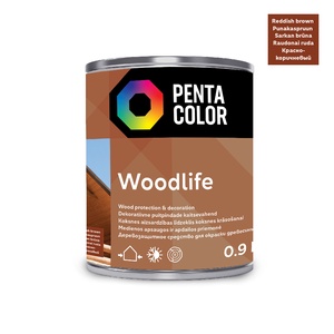 Puidu immutusvahend Pentacolor Woodlife, pihlakas, 0.9 l