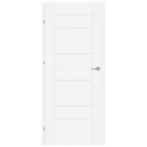 Siseukseleht Classen Lora M1, vasakpoolne, valge, 203.5 x 74.4 x 4 cm