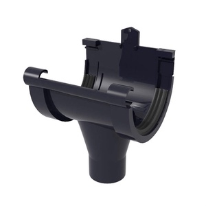 PVC vihmaveerenni sisenurk G80, pruun