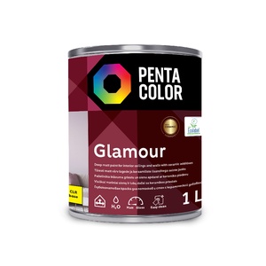Värvi alus Pentacolor Glamour, emulsiooni-, täismatt, 1 l