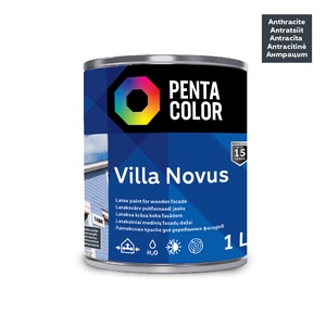 Fassaadivärv Pentacolor Villa Novus, antratsiit, 1 l