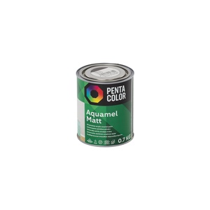 Emailvärv Pentacolor Aquamel, 0.7 kg, must