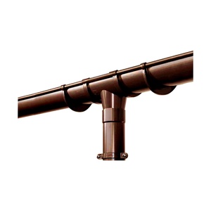 Vihmaveetoru, 280 cm, Ø 5 cm, polüvinüülkloriid (pvc), pruun