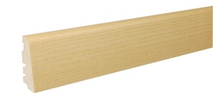 Põrandaliist 534492, 2500 mm x 58 mm x 20 mm, saarepuu