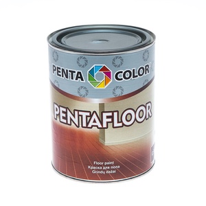 Põrandavärv Pentacolor Pentafloor, hall, 0.9 l